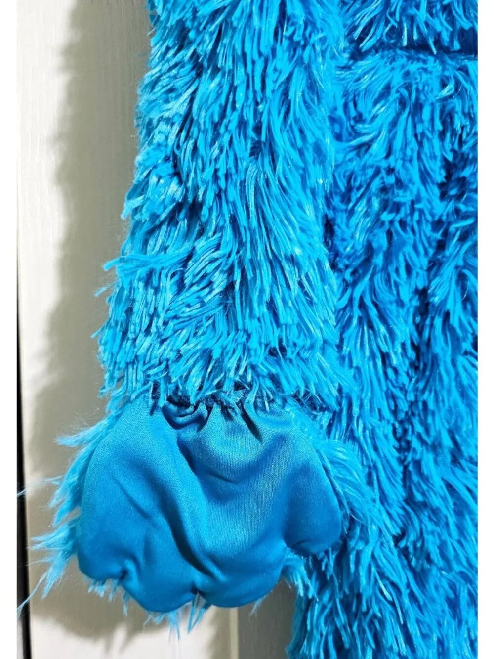 Cookie Monster Extra Plush Toddler Deluxe Costume 2T Sesame Street Furry Paws